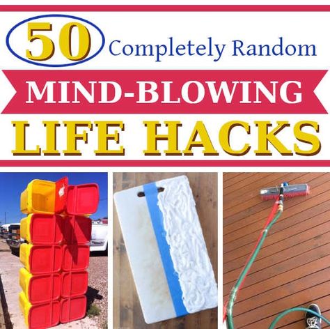 50 Completely Random, Must-Know Mind-Blowing DIY Life Hacks Organizing Recipes, Hack My Life, Secret Hiding Places, Life Hacks Organization, Diy Wardrobe, Diy Swimming Pool, Mind Blowing Facts, Everyday Hacks, Mind Tricks