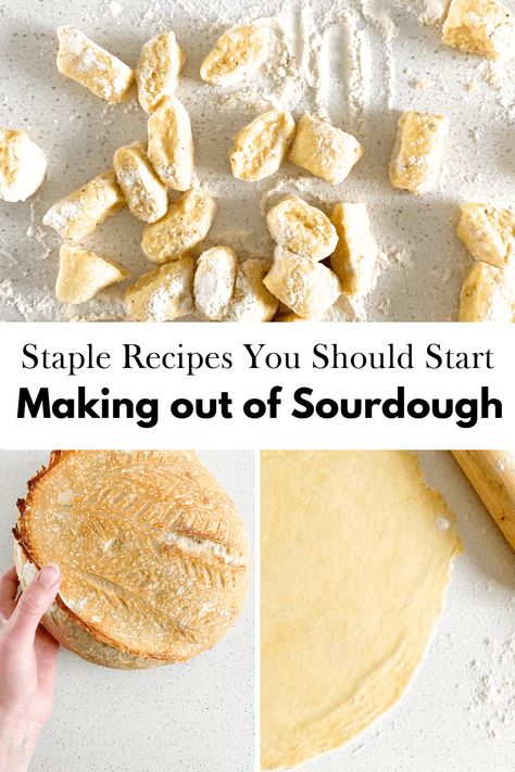 Sourdough Gnocchi, Multi Seed Bread Recipe, Sourdough Pie Crust, Pie Crust Pizza, Artisan Sourdough Bread Recipe, Sourdough Dinner Rolls, Seeded Bread Recipes, Staple Recipes, Sourdough Pizza Crust