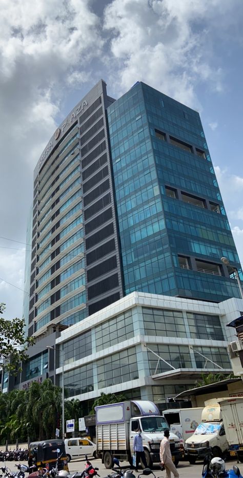 #skyscrapers #buildings #mumbai #mondayblues Mumbai Buildings, City Structure, Success Pictures, Office Building, Mumbai, Skyscraper, Multi Story Building, Building, Quick Saves