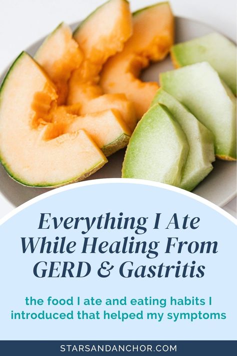 The food I ate and eating habits I introduced while I had gastritis and GERD. I’ve had so many people asking me what I ate during this time that I decided to write this post about my custom GERD and gastritis diet and eating habits for anyone who is curious. This is not medical advice. 

Here's my custom gastritis diet and eating habits that helped me recover from chronic gastritis and GERD. I needed to avoid acidic foods. See what worked for me and what didn't.

#GERD #gastritis #gastritisdiet #lowaciddiet #acidreflux #digestivehealth #naturalremedies #stomachpain #acidicfood #recoverystory Ulcer Diet Meals Healthy Eating, Gerd Diet Vegan, Ulcer Diet Meal Plan, Barretts Esophageal Diet Meals, Best Foods For Indigestion, Foods Good For Gerd, Gerd Diet Vegetarian, Chicken Recipes For Gerd Diet, Gerd Diet Recipes Meals Healthy