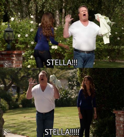 My most favorite moment in all of Modern Family Arvin Modern Family, Cam Modern Family Quotes, Modern Family Stella, Stella Modern Family, Modern Family Aesthetic, Cam Modern Family, Modern Family Memes, Modern Family Tv Show, Eric Stonestreet