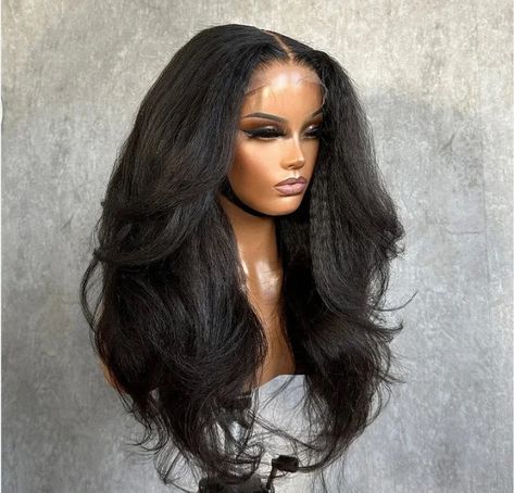 Brazilian Real Human Hair Wig 24 Inches, 180% Density, 13x4 Lace Frontal - Etsy Bosnia and Herzegovina European Hair, Human Wigs, Synthetic Lace Wigs, Stil Elegant, Straight Lace Front Wigs, Lace Closure Wig, Brazilian Human Hair, Real Human Hair, Wig Accessories