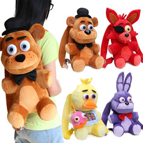 Fnaf Things To Buy, Fnaf Plush Pfp, Fnaf Stuff To Buy, Fnaf Bedroom Ideas, Fnaf Backpack, Fnaf Clothes, Equipe Rocket Pokemon, Fnaf Plushies, Fnaf Plush