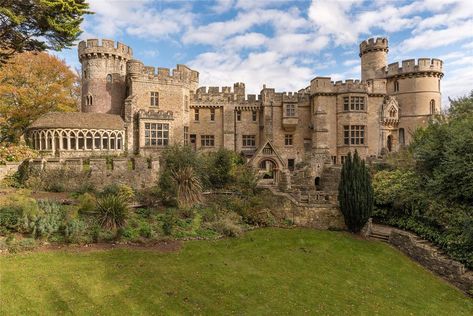 A fairytale castle in Wiltshire which could be straight out of Sleeping Beauty - Country Life Stone Archway, Old Castle, English Castles, Mansions For Sale, Castle House, Abandoned Mansions, Fairytale Castle, Beautiful Castles, Stately Home