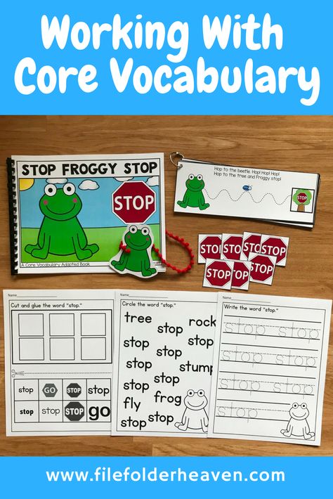 Aac Core Vocabulary Activities, Core Word Activities, Core Words Aac, Core Vocabulary Aac, Aac Activities, Core Vocabulary Activities, Word Vocabulary, Money Activities, Core Words