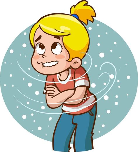 Shivering boy feeling cold, freezing temperature, cold weather. Cold Clipart, Cold Gif, Cold Cartoon, Cold Pictures, Weather Temperature, Weather Weather, Weather Games, I Am Cold, English Learning Books