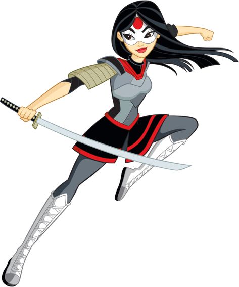 Tatsu Yamashiro, Super Hero High, Lady Shiva, Female Furies, King Shark, Dark Grey Leggings, Dc Super Hero Girls, Hero Girl, Girl Superhero