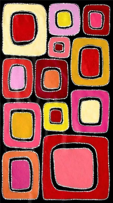 Art Examples, Indigenous Australian Art, Aboriginal Painting, Patchwork Quilting, Australian Art, Indigenous Art, Aboriginal Art, Dot Painting, Dots Art