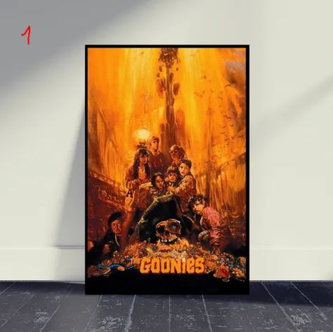 The Goonies 1985 Movie Poster Goonies 1985, The Goonies, Goonies, Movie Poster