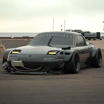 Wide Body, Cars And Trucks, A Car, Mazda, Track, Trucks, Cars