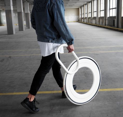 The Walking Wheel | Yanko Design Elderly Products, Fitness Equipment Design, Wheelchairs Design, Walking Aids, Instagram Face, Tricycle Bike, New Bicycle, Shopping Trolley, Medical Design