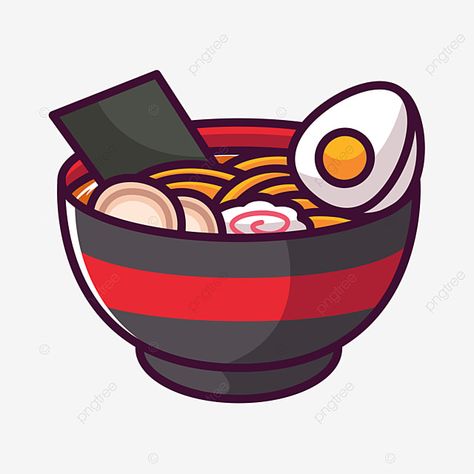 Ramen Cartoon Drawing, Ramen Digital Art, Ramen Art Wallpaper, Ramen Drawing Easy, Cute Ramen Drawing, Ramen Drawing Simple, Food Cartoon Drawing, Ramen Bowl Drawing, Ramen Icon