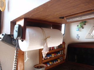 Boat Organization, Liveaboard Sailboat, Liveaboard Boats, Boat Interior Design, Boat Galley, Sailboat Interior, Sailboat Living, Sail Life, Make A Boat