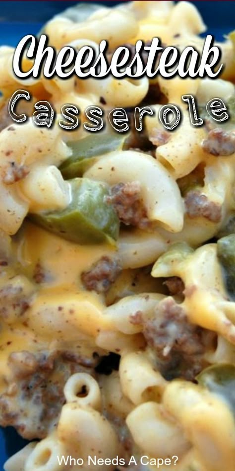 Cheesesteak Casserole, Beef Casserole Recipes, Blue Plate, Ground Beef Recipes Easy, Favorite Comfort Food, Easy Casserole Recipes, Beef Recipes Easy, Beef Dinner, Beef Recipes For Dinner