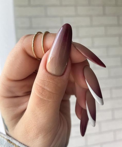 Nov Nails 2023, Nails November 2023, November Nails Ideas 2023, Elegant November Nails, Classy November Nails, Autumn Manicure Fall Nails Ideas, Fall Ombré Nails, Ombre Nails Fall Colors, November Nails Fall Gel