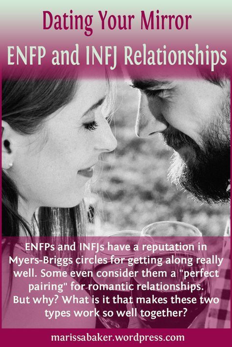 Dating Your Mirror: ENFP and INFJ Relationships | marissabaker.wordpress.com Enfp And Infj Relationships, Flirting 101, Myer Briggs, Infj Quotes, Infj Relationships, Enfp And Infj, Enfp Relationships, Infj Love, Enfp Personality