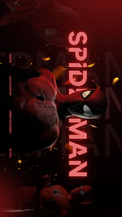 Spiderman Typography, Movie Thumbnail, Cinematic Edit, Cinematic Poster, Graphic Design Activities, Hyperrealism Paintings, Creative Advertising Photography, Instagram Design Creative, Meaningful Tattoo Quotes