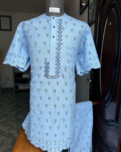 A peek of what is inside the Agbada. Men Lace✔️ Soft and tender on the skin ✔️ Short sleeves✔️ Styled for the highly respected me ✔️ Available in all sizes. Send a DM to make enquiries or click the link in our bio to take you to our WhatsApp. Men Senator, The Skin, Click The Link, Instagram A, Sleeve Styles, Short Sleeves, Skin, Lace, Quick Saves