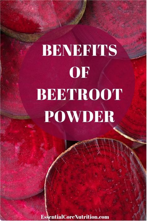 The beet, also known as beetroot, has been used as a medicinal supplement since Roman times. It is low in calories but contains a variety of minerals and vitamins – including fiber, folate, potassium, vitamin B6, iron, and manganese. #beets #beetroot #beetrootpowder #beetrootbenefits #foodasmedicine #naturalremedies #antioxidants #antiinflammatory #healthbenefits Beet Powder Benefits, Beet Root Powder Benefits, Benefits Of Beetroot, Beetroot Juice Benefits, How To Make Beets, Beet Powder, Beetroot Benefits, Red Vegetables, Beetroot Juice