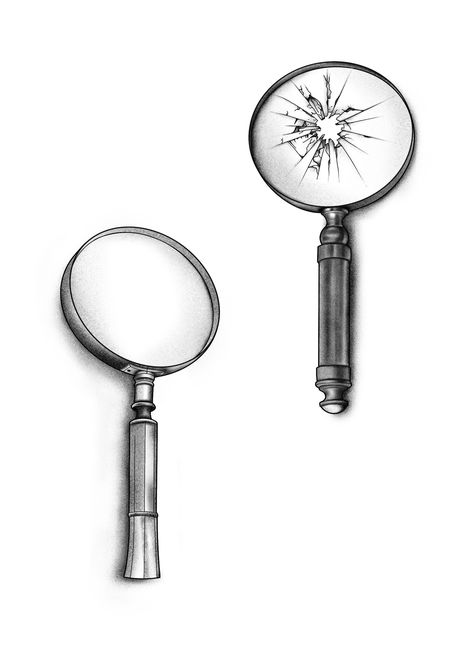 Magnifying Glass Tattoo, Magnifying Glass Drawing, Glass Drawing, Glass Tattoo, Magnifying Glasses, Magnifying Glass, Tattoo Inspo, Sherlock Holmes, Blackwork