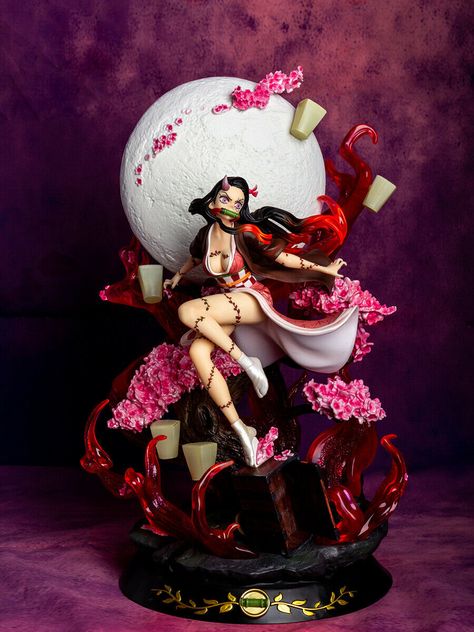 Demon Slayer Kamado Nezuko GK Statue Action Figure Collection w/ LED Light 42cm | eBay Demon Slayer Kamado, Dynamic Poses Drawing, Nezuko Kamado, Anime Figurines, Anime Dolls, Action Figures Collection, Doll Gift, Kimetsu No Yaiba, Slayer Anime