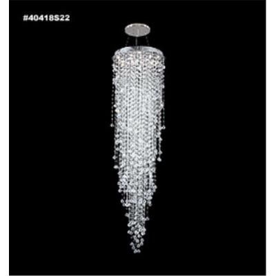 James Moder Lighting 40418 Impact Crystal Rain - Twelve Light Chandelier Best Bathroom Lighting, Contemporary Crystal Chandelier, Brushed Nickel Chandelier, Rain Collection, Wrought Iron Chandeliers, Crystal Chandeliers, Traditional Chandelier, Trendy Bathroom, Buy Crystals