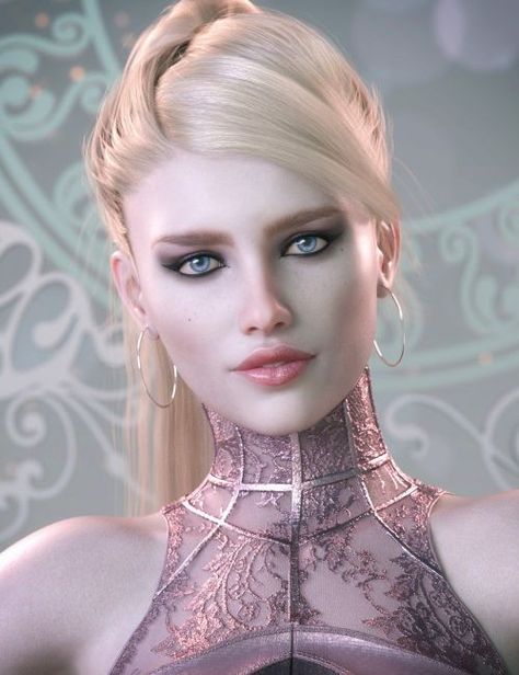 Rose HD and Expressions for Genesis 8 Female | 3D Character for Daz Studio #3dmodel #dazstudio Daz Studio Genesis 8, Rose Hd, Rosé Hd, Character Female, Drawing Female Body, Skin Tint, Beauty Spot, Ada Wong, Daz 3d