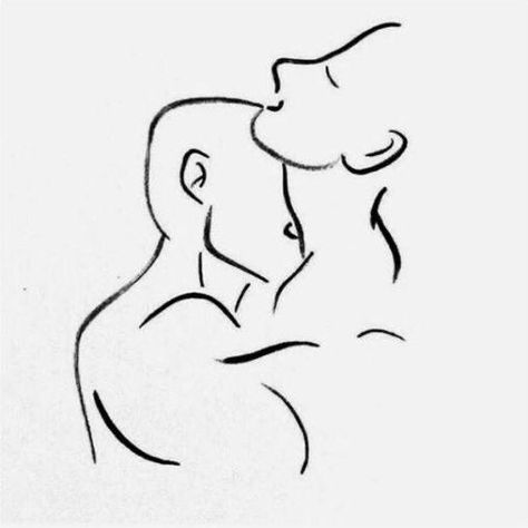 Spicy Drawing Poses Wlw, Sensual Line Drawing, Breaking Up With Him, Lips Painting, Body Image Art, Pencil Drawings For Beginners, Couple Sketch, Black Couple Art, Easy Love Drawings