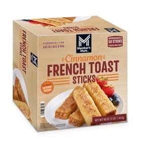 Frozen Breakfast Foods - Sam's Club Cinnamon French Toast Sticks, Sausage Flatbread, Sausage On A Stick, Jimmy Dean Sausage, Delicious French Toast, Sweet Breakfast Treats, Biscuit Sandwich, Frozen Breakfast, French Toast Sticks