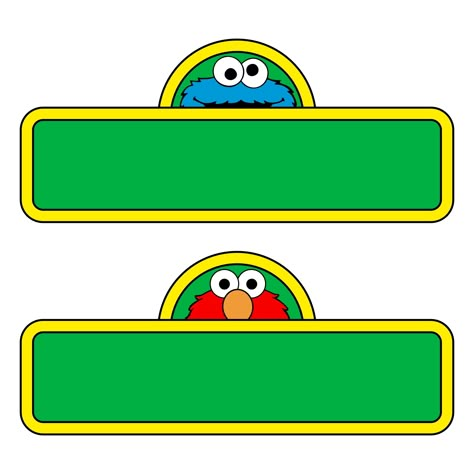 Sesame Street Cake Toppers Printable, Sesame Street Sign Printable Free, Sesame Street Name Tags, Sesame Street Free Printables, Sesame Street Welcome Sign, Sesame Street Birthday Banner, Sesame Street Classroom, Sesame Street Trunk Or Treat, Sesame Street Pinata