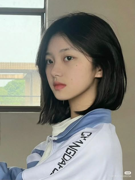 Ulzzang Short Hair, Korean Short Hair, Girls Short Haircuts, Asian Short Hair, Shot Hair Styles, Fluffy Hair, Girl Short Hair, Asian Hair, Volleyball Hairstyles