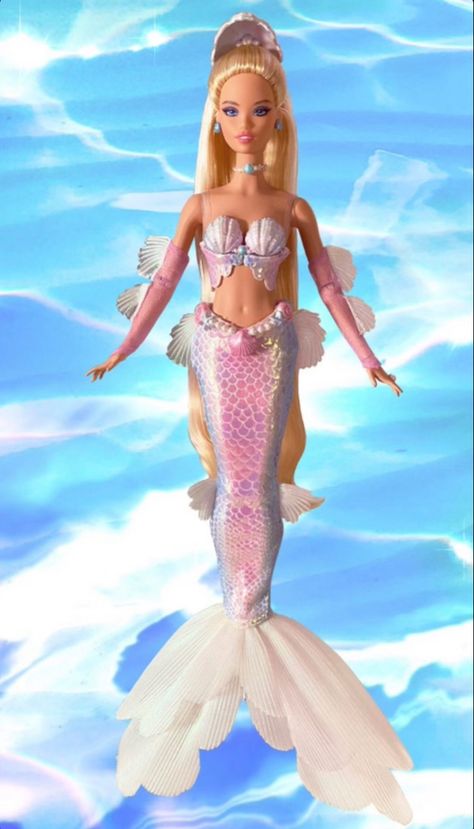 Barbie Mermaid, Barbie Mermaid Doll, Barbie Fairy, Mermaid Barbie, Holiday Barbie, Mermaid Aesthetic, Mermaid Dolls, Mermaid Costume, Disney Dolls