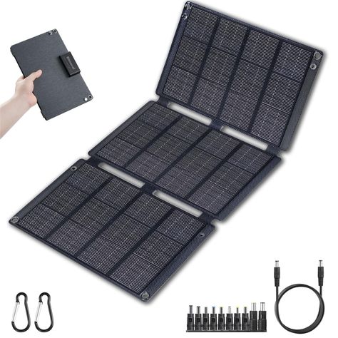 PRICES MAY VARY. 【Three Ports output】: Bitnovol Upgraded 30W solar panel is designed with Three output ports: USB-A,Type-C(QC3.0) & DC Output.It can simultaneously charge your mobile phone,Bluetooth Earphones,laptop,tablet,ipad,GPS,USB fan,Ring battery camera or other USB devices quickly.The built-in smart IC chip can intelligently identify your device and maximize its charging speed while protecting your device from overcharging and overloading.Solar Panel Kit DC for Portable Power Station,USB Solar Battery Charger, Portable Power Station, Computer Camera, Portable Solar Panels, Solar Panel Kits, Outdoor Camera, Solar Charger, Types Of Cameras, Portable Power Bank