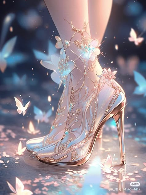 Bahasa Jepun, Magic Shoes, Fairy Shoes, Dress Design Drawing, Gaun Fashion, Fashion Drawing Dresses, Dress Design Sketches, Fashion Illustration Dresses, Fancy Shoes