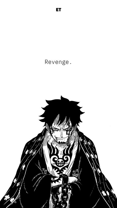 One Piece Wallpaper For Phone, Trafalgar Law Sketch, Trafalgar Law Tattoo, Anime Sleeve, Trafalgar Law Wallpapers, Anime Widget, One Piece Bounties, Black And White One Piece, Trafalgar D Law