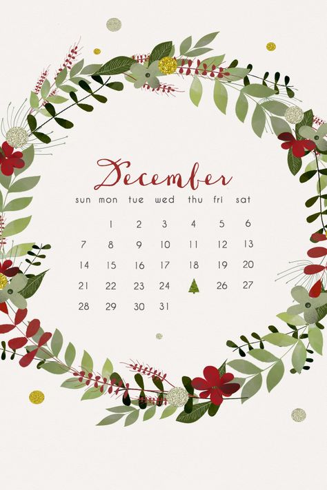 Simple Appetizer, December Wallpaper, 2018 Calendar, December Calendar, Flower Outline, Calendar Wallpaper, Wallpaper Gallery, 4k Wallpaper, Paper Crafts For Kids