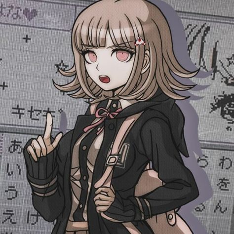 Danganronpa Pfp Chiaki, Nanami Chiaki, Chiaki Nanami, Danganronpa 3, Danganronpa Characters, Danganronpa, Anime Demon, Character Drawing, Cute Icons