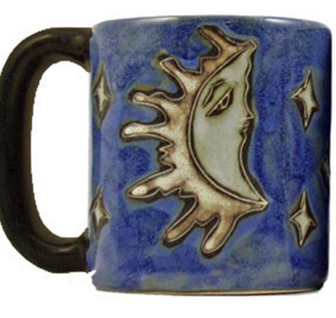 #ceramics #celestial #moon #mug #aesthetic Moon Mug, Celestial Blue, Ceramics Pottery Art, Ceramics Ideas Pottery, Cool Mugs, Stoneware Mugs, Sun And Moon, Functional Art, Cute Mugs