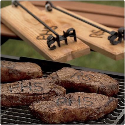 27 Outrageously Masculine Gifts for Manly Men | Dodo Burd Cattle Brands, Branding Iron, Austin Wedding, Branded Gifts, Rustic Wedding Decor, The Grill, Gifts For Wedding Party, Bridesmaid Proposal, Groomsman Gifts