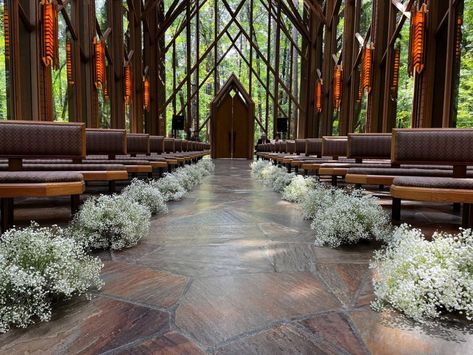 Wooden Chapel Wedding, Forest Chapel Wedding, Anthony Chapel Wedding, Garvan Woodland Gardens Wedding, Anthony Chapel Arkansas Wedding, Outdoor Chapel Wedding, Anthony Chapel Arkansas, Brave Wedding, Olive Green Flowers