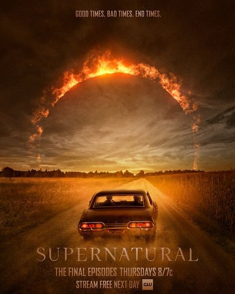 Supernatural Poster, Good Times Bad Times, Supernatural Cw, Supernatural Series, Supernatural Wallpaper, Sam Dean, Supernatural Beings, Supernatural Seasons, Odaiba