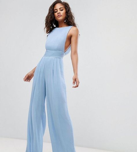 Blue Jumpsuits Outfit, Jumpsuit Outfit Wedding, Light Blue Jumpsuit, Bridesmaid Jumpsuit, Iris Wedding, Baby 6 Months, Simple Long Dress, Sparkly Jumpsuit, Bridesmaids Jumpsuits