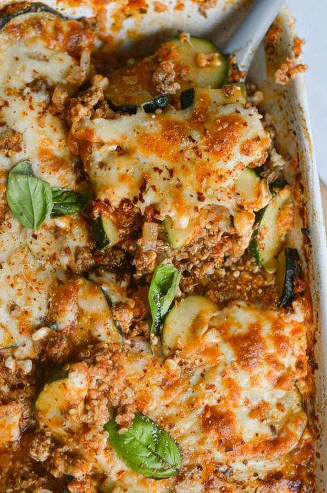 Beef Zucchini Casserole, Zucchini And Ground Beef, Beef Zucchini, New Dinner, Cooking Onions, Easy Summer Dinners, Zucchini Casserole, Ground Beef Casserole, Healthy Veggies