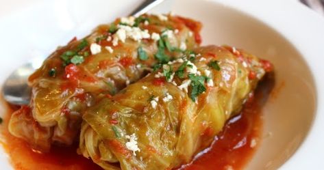 My love of cabbage rolls is deep and unconditional. I almost always make the same version, based on my Aunt Angela’s famous recipe , but o... Cooking Basmati Rice, Cabbage Rolls Recipe, Savoy Cabbage, Stuffed Cabbage, Food Wishes, Ground Lamb, Famous Recipe, Cabbage Leaves, Cabbage Rolls