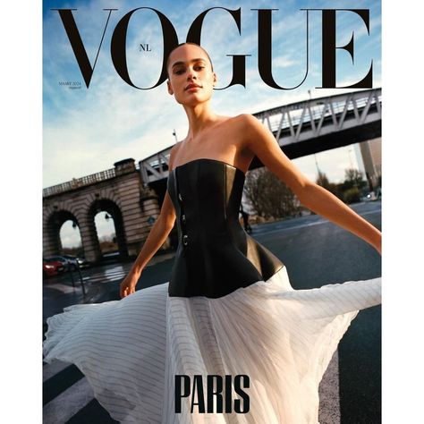 Photography • Instagram Vogue Netherlands, Model Jeans, Vogue Magazine Covers, Fashion Magazine Cover, Vogue Covers, March 2024, Fresh Face, Vogue Magazine, Fashion Editor