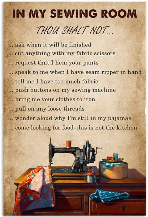 Quotes About Sewing, Sewing Room Quotes, Sewing Inspiration Quotes, Sewing Room Signs Diy, Quilting Quotes Sewing Humor, Sewing Room Signs Wall Decor, Sewing Humor, Teaching Sewing, Sewing Quotes