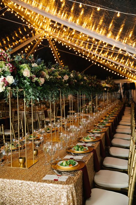 Mansion Wedding Reception, Popular Color Schemes, Beneath The Stars, Tall Floral Arrangements, Enchanted Florist, Decor Color Schemes, Wedding Floral Centerpieces, Reception Centerpieces, Floral Table