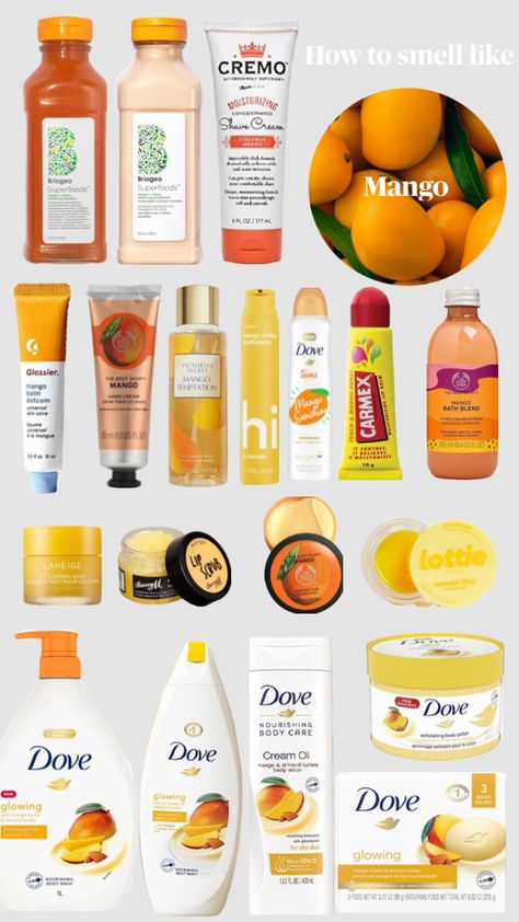 #mango#smell Body Hygiene, Shower Skin Care, Body Smells, Perfect Skin Care Routine, Hygiene Routine, Perfume Lover, Bath And Body Care, Body Care Routine, Glow Up Tips