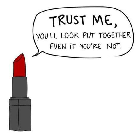 Lipstick Quotes, Red Lipstick Quotes, Makeup Memes, Lipstick Art, Makeup Quotes, Hair Maintenance, Red Lipstick, Beauty Quotes, Fashion Quotes