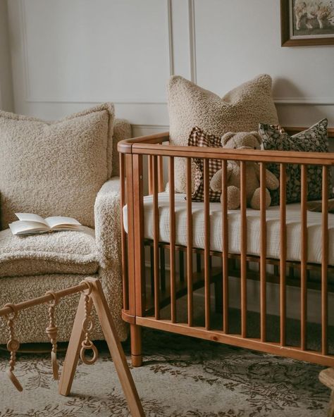 Nestig (@nestig) • Instagram photos and videos Nestig Crib, Woodland Crib, Jenny Lind, Wood Nursery, New Bedding, Nursery Room Inspiration, Smooth Sailing, A Match Made In Heaven, Match Made In Heaven